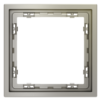 Рамка пластиковая VOLTUM S70 на 1 пост, (шелк) VLS100104