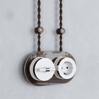 Изоляторы 100 шт. Werkel Vintage мокко матовый W6433414 a064920