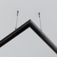 Угол для круглого низкопрофильного шинопровода Maytoni Exility TRAM034CL-R-41B