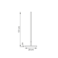 Торшер светодиодный Lightstar Tubo 748737