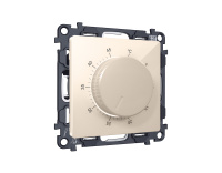 Комплект механизма терморегулятора с датчиком для теплого пола с подсветкой 16A-250V Ambrella Volt Alfa MA305710