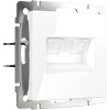 Розетка двойная Ethernet RJ-45 белая Werkel W1181101 4690389155376 a051115