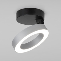 Накладной светодиодный светильник Elektrostandard Spila серебро 12W 4200К 25105/LED a060186