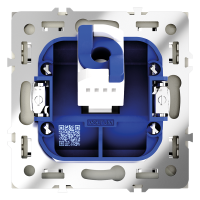 Розетка компьютерная встраиваемая VOLTUM S70 RJ45 кат.6, (сталь) VLS060105