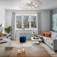 Люстра потолочная светодиодная Freya Plane FR5531CL-L42CH