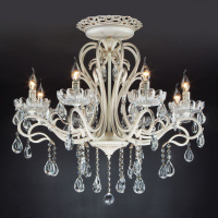 Потолочная люстра Eurosvet Etna 12205/8 белый Strotskis 00000059679