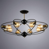 Люстрв на штанге Arte Lamp Glasgow A1963PL-8BK