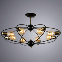 Люстрв на штанге Arte Lamp Glasgow A1963PL-8BK