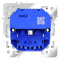 Розетка встраиваемая VOLTUM S70 с заземлением и защитными шторками, с USB, A+С, (кашемир) VLS040503