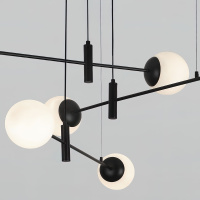 Люстра подвесная Eurosvet Planet 70146/6 черный