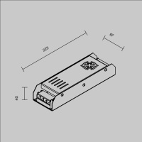 Блок питания 24V 300W Maytoni  811004