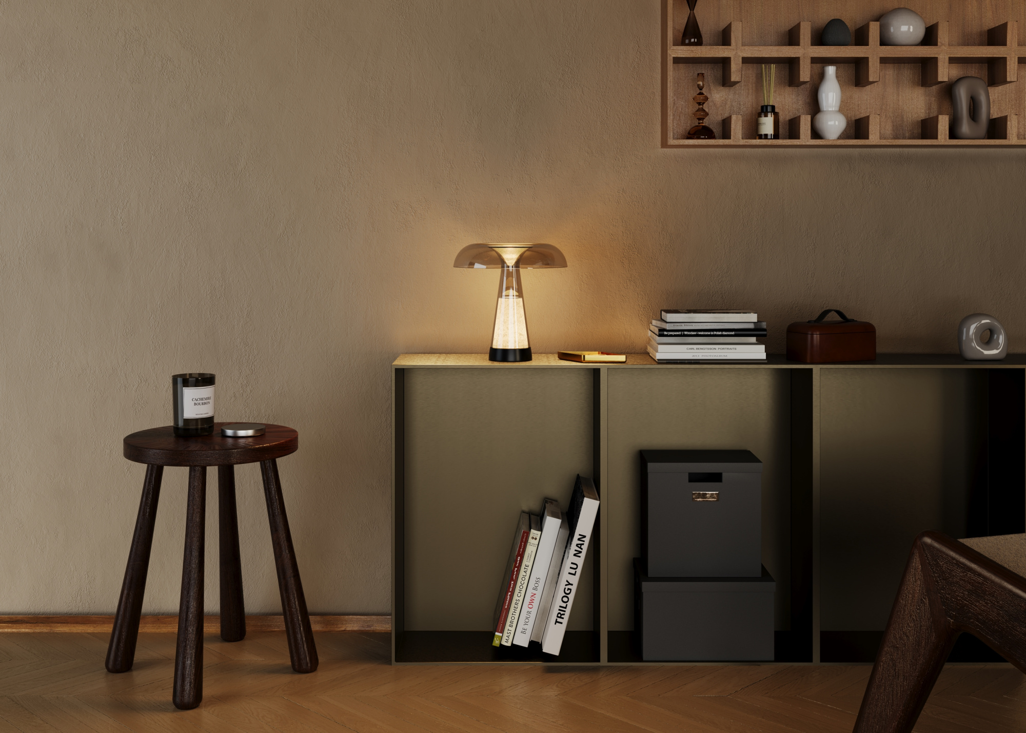 Настольная лампа Maytoni Artefact MOD484TL-L8BK