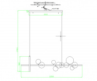 Подвесной светильник Kink Light Иона 09408-10,19 Подвесной светильник Kink Light Иона 09408-10,19