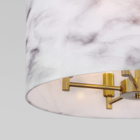 Люстра на штанге Eurosvet Brume 60174/5 латунь a069024