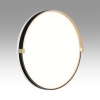 Светильник настенно-потолочный светодиодный Sonex OLIDI BLACK 7647/EL