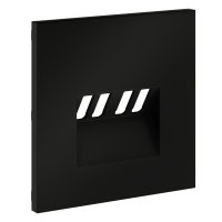 Накладка для розетки акустической 4-местной Voltum S70 (черный матовый) VLS001508