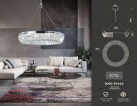 Хрустальная светодиодная люстра Ambrella light Traditional TR5022