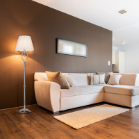 Торшер Eurosvet Madera 01056/1 хром/прозрачный хрусталь Strotskis 00000084937