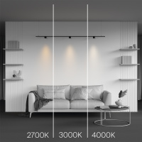 Трековый магнитный светодиодный светильник Maytoni Levity Alfa S TR188-1-5W2.7K-M-B