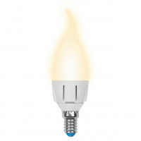 Лампа светодиодная диммируемая Uniel E14 7W 3000K матовая LED-CW37 7W/3000K/E14/FR/DIM PLP01WH UL-00004299 Лампа светодиодная диммируемая Uniel E14 7W 3000K матовая LED-CW37 7W/3000K/E14/FR/DIM PLP01WH UL-00004299