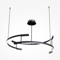 Люстра подвесная светодиодная Maytoni Line MOD016PL-L52BK