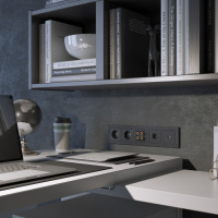 Рамка на 5 постов черная Werkel Hammer W0052408 4690389163579 a052531