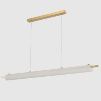 Светильник подвесной светодиодный Crystal Lux TUNNEL SP40 LED BRASS