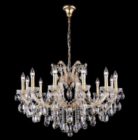 Хрустальная люстра Crystal Lux HOLLYWOOD SP12 GOLD Хрустальная люстра Crystal Lux HOLLYWOOD SP12 GOLD