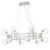Люстра подвесная Crystal Lux LUXURY SP12L CHROME