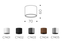 Корпус светильника накладной для насадок Ambrella Light DIY Spot C7401