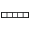 Рамка пластиковая VOLTUM S70 на 5 постов, (графит) VLS100507 Рамка пластиковая VOLTUM S70 на 5 постов, (графит) VLS100507