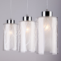 Подвесной светильник Eurosvet Santos 50001/3 хром 00000073687