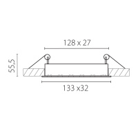 Светильник встраиваемый светодиодный Lightstar Guarda 080246