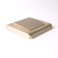 Выключатель одноклавишный проходной шампань рифленый Werkel W1112010 4690389160066 a051435