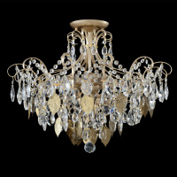 Люстра потолочная Crystal Lux ESMIRALDA PL6 GOLD