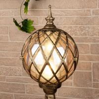 Ландшафтный светильник Elektrostandard Sirius S черное золото a025303