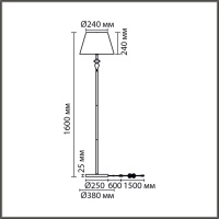 Торшер Lumion VERMONT 8274/1F Торшер Lumion VERMONT 8274/1F