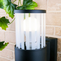 Уличный настенный светильник Elektrostandard 1411 TECHNO чёрный a048142