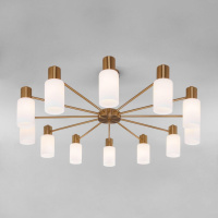 Люстра на штанге Eurosvet Vegga 70160/12 латунь a057111