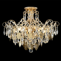 Люстра потолочная Crystal Lux ESMIRALDA PL6 GOLD