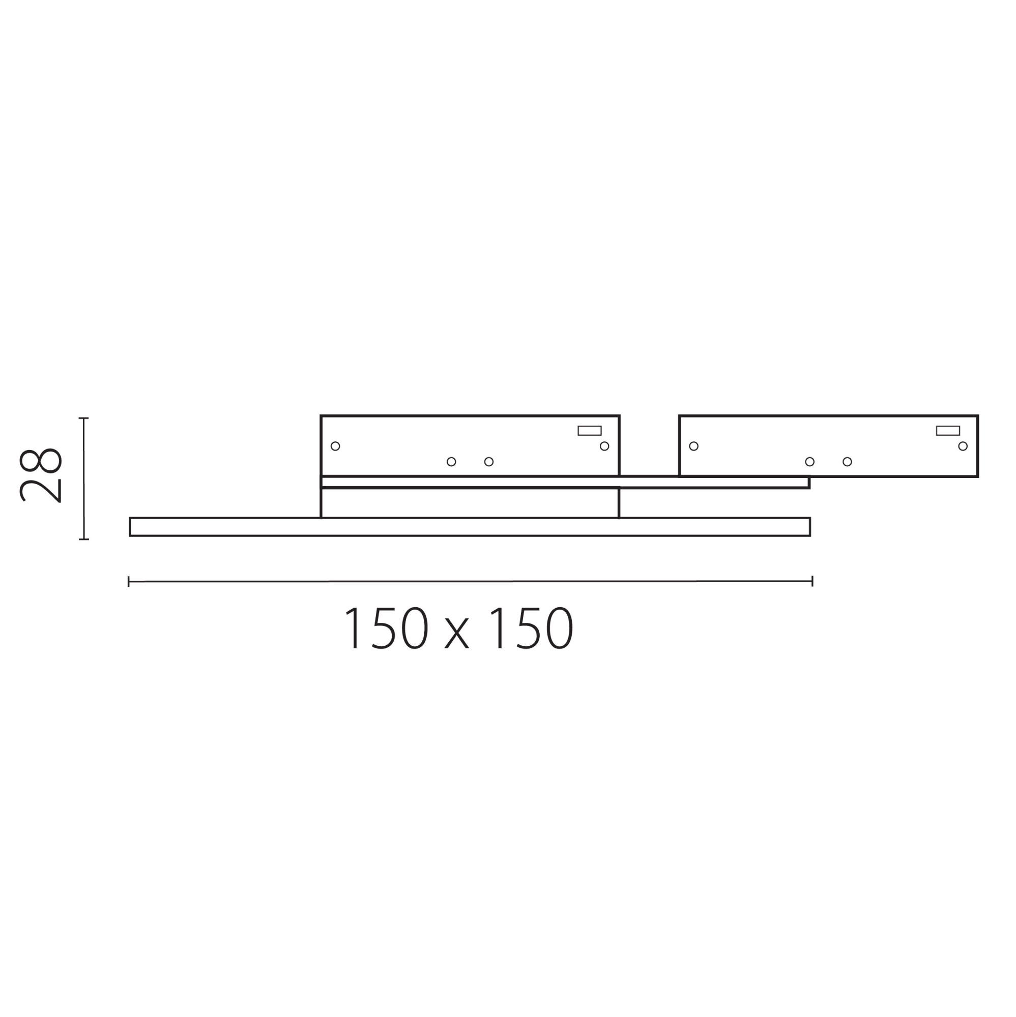 Трековый магнитный светодиодный светильник Lightstar Linea 236131Q