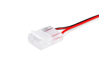 Коннектор гибкий односторонний COB 12/24V для лент 12mm GS7378 (2 конт.) (10шт. в комплекте) Ambrella light Illumination GS7378