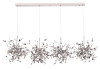Люстра подвесная Crystal Lux GARDEN SP3х4 L1600 CHROME