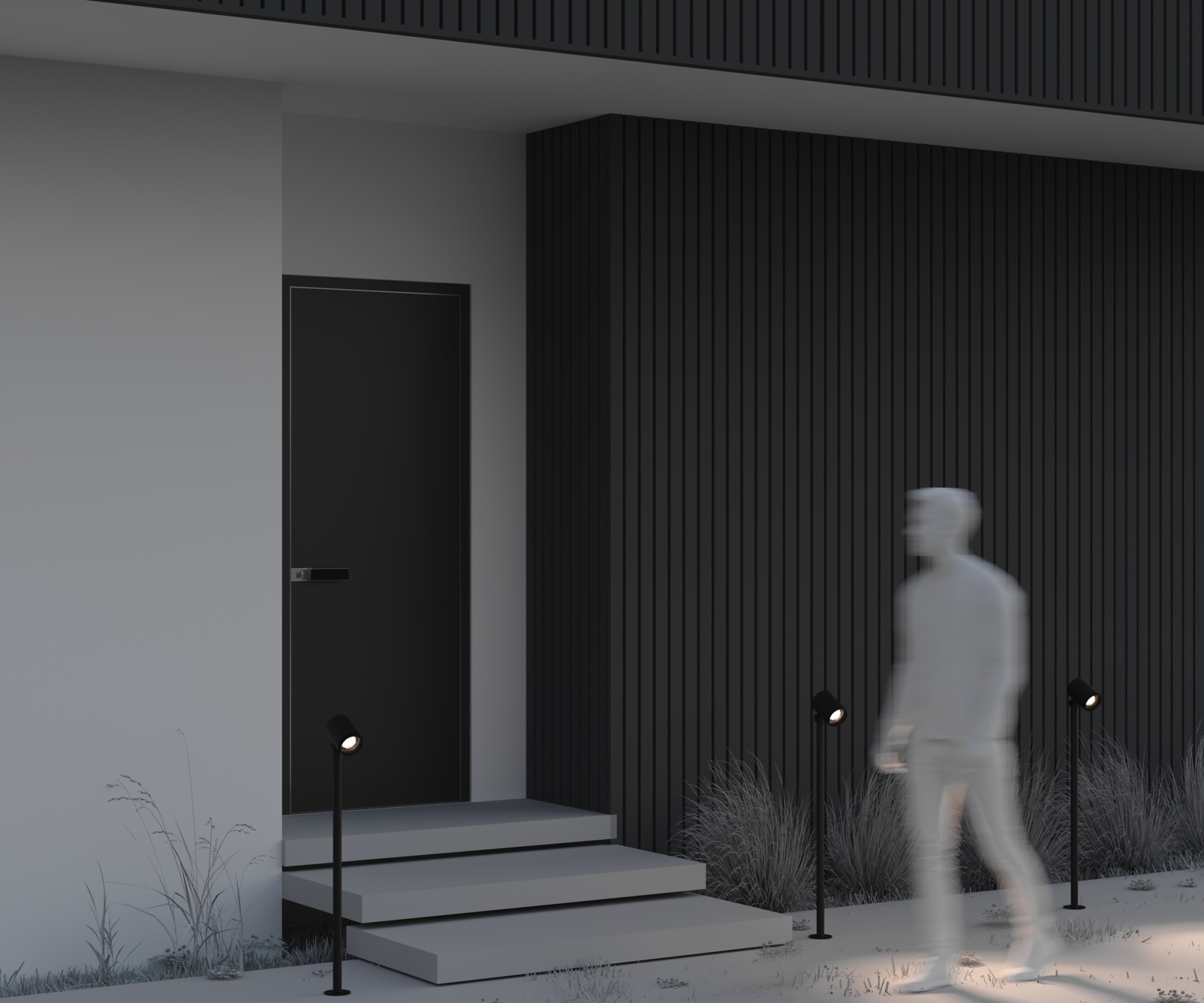 Уличный ландшафтный светодиодный светильник Maytoni Spira O497FL-L12B3K