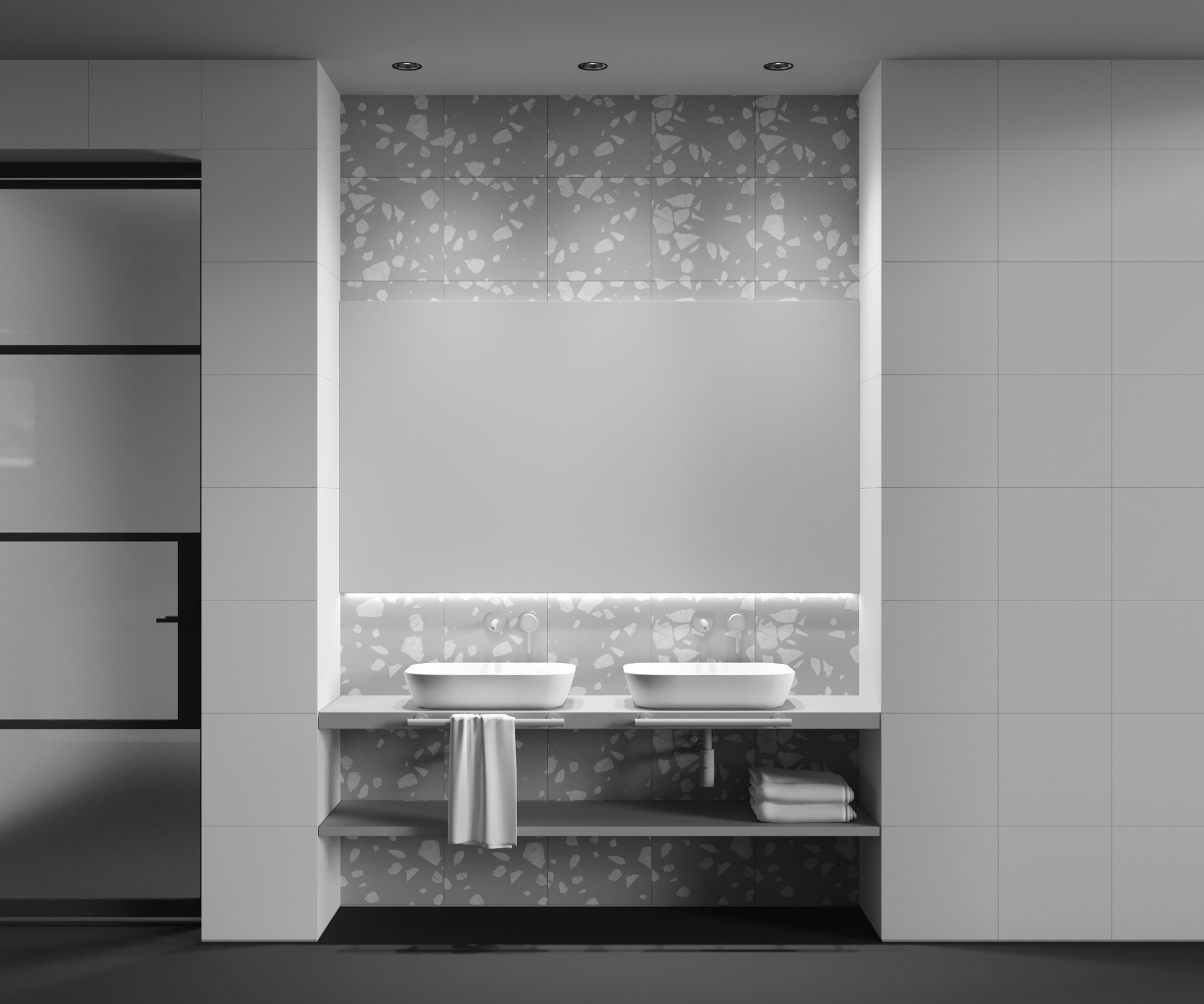 Светильник встраиваемый Maytoni Slim DL027-GX53-B