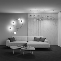 Трековый магнитный светодиодный светильник Maytoni Flarity Plato TR152-1-7W4K-PT