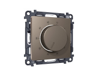 Комплект механизма терморегулятора с датчиком для теплого пола с подсветкой 16A-250V Ambrella Volt Alfa MA635710