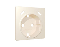 Лицевая панель ALFA для электрической розетки с заземлением со шторками Ambrella Volt ALFA AP3305