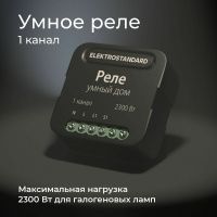 Умное одноканальное реле Elektrostandard 76006/00 a059324