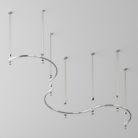 Шинопровод магнитный накладной Maytoni Flarity TRX154-SR-D650-PT